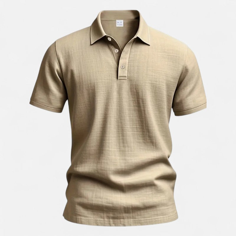 Ariste | Chemise-polo en lin – Homme