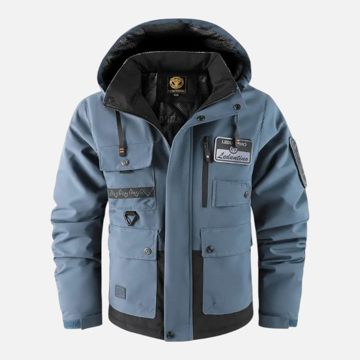 Ariste | Veste coupe-vent multi-poches pour homme