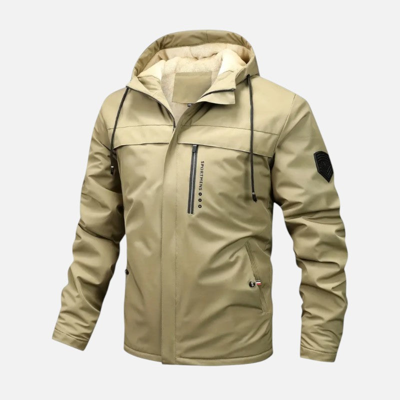 Ariste | Veste polaire chaude à capuche pour homme