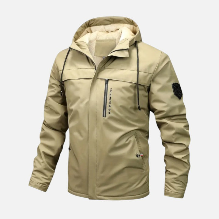 Ariste | Veste polaire chaude à capuche pour homme