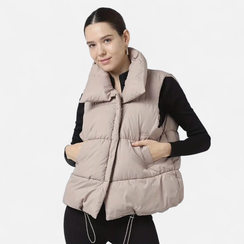 Ariste | Doudoune sans manches oversize pour femme