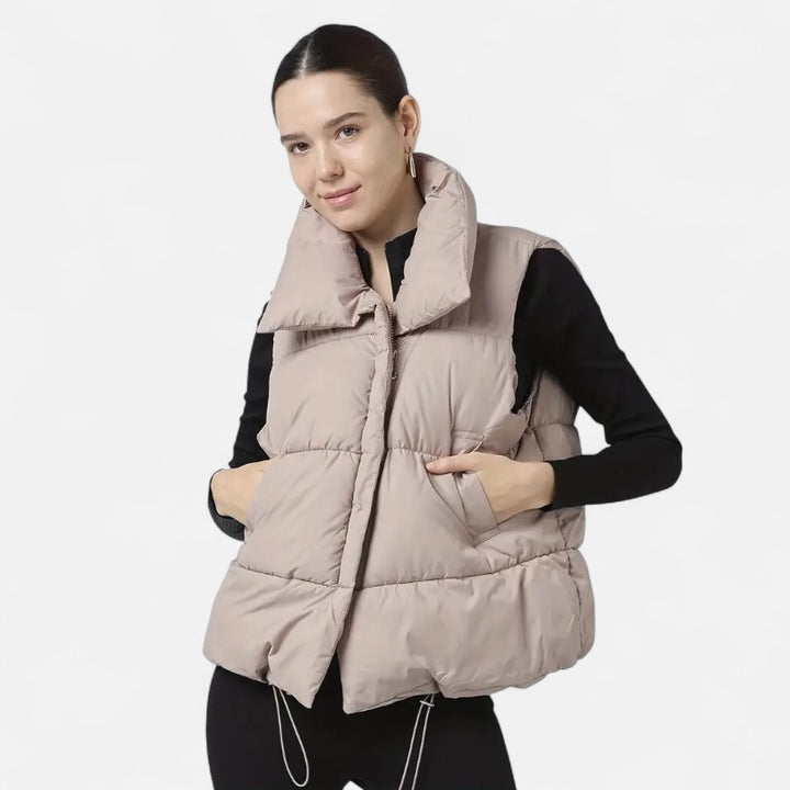Ariste | Doudoune sans manches oversize pour femme