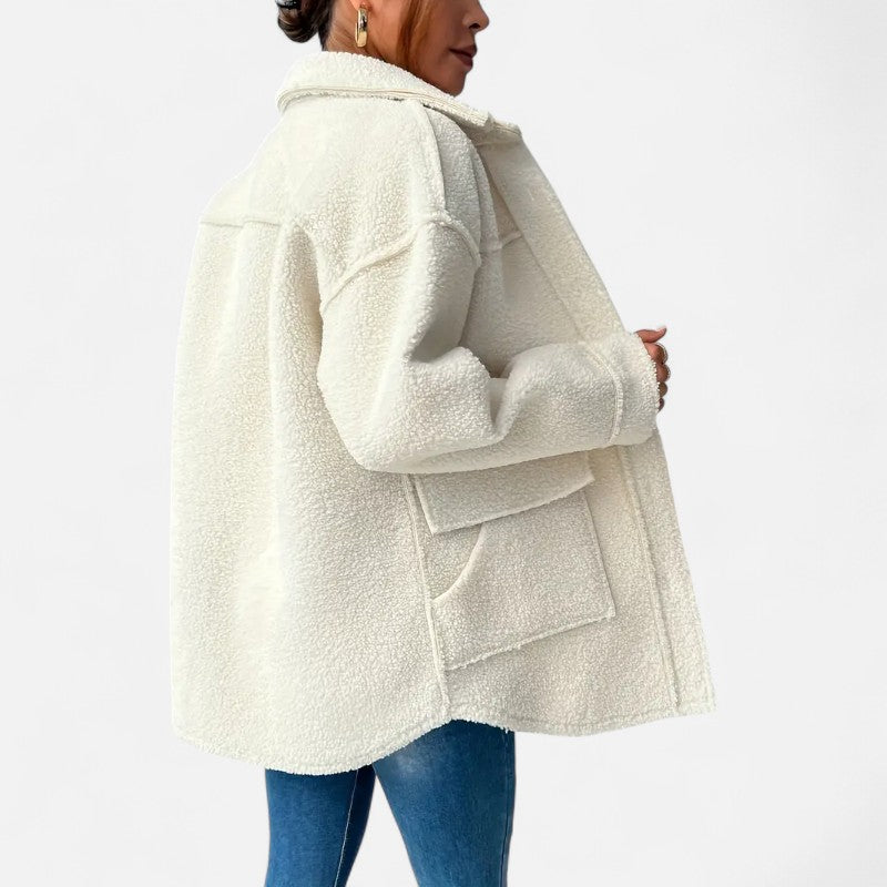 Ariste | Veste teddy décontractée pour femme