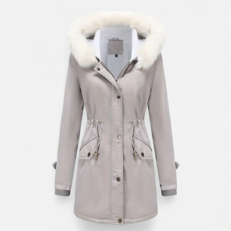 Ariste | Parka chaude à capuche pour femmes