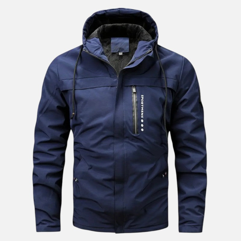 Ariste | Veste polaire chaude à capuche pour homme