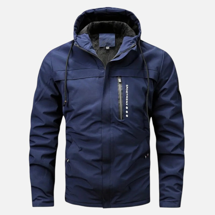 Ariste | Veste polaire chaude à capuche pour homme