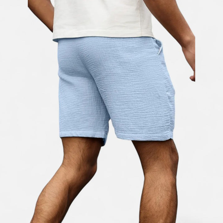 Ariste | Short gaufré léger – Homme
