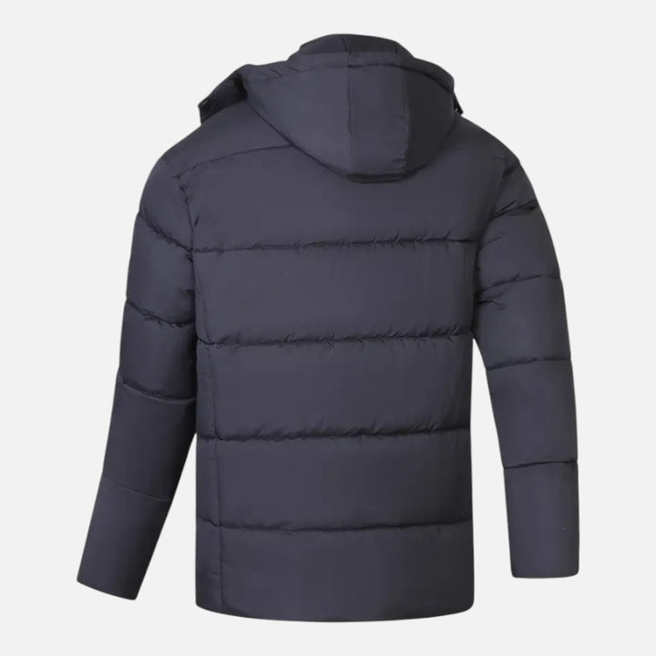 Ariste | Manteau d’hiver pour homme avec capuche amovible
