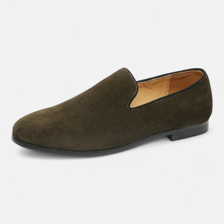 Ariste | Mocassin de ville en daim