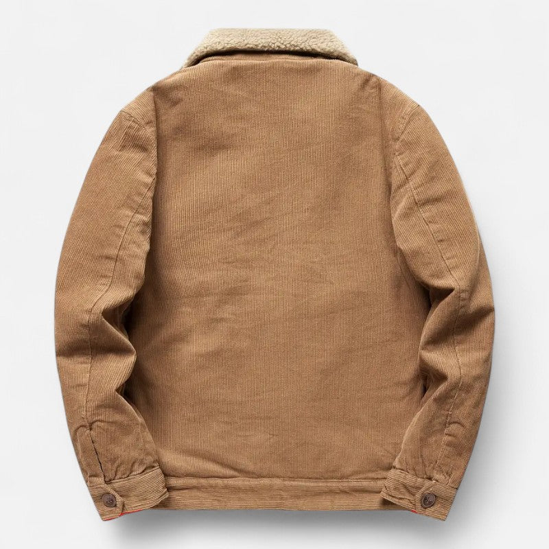 Ariste | Veste chaude en polaire pour homme avec col revers