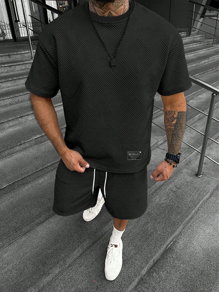 Ariste | Ensemble été pour homme avec t-shirt oversize et short