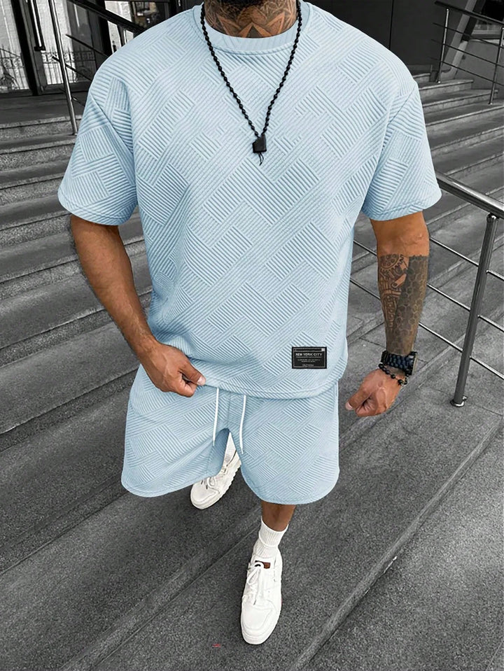 Ariste | Ensemble été pour homme avec t-shirt oversize et short