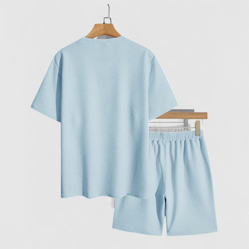 Ariste | Ensemble été pour homme avec t-shirt oversize et short