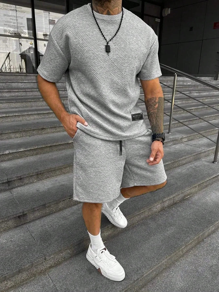 Ariste | Ensemble été pour homme avec t-shirt oversize et short