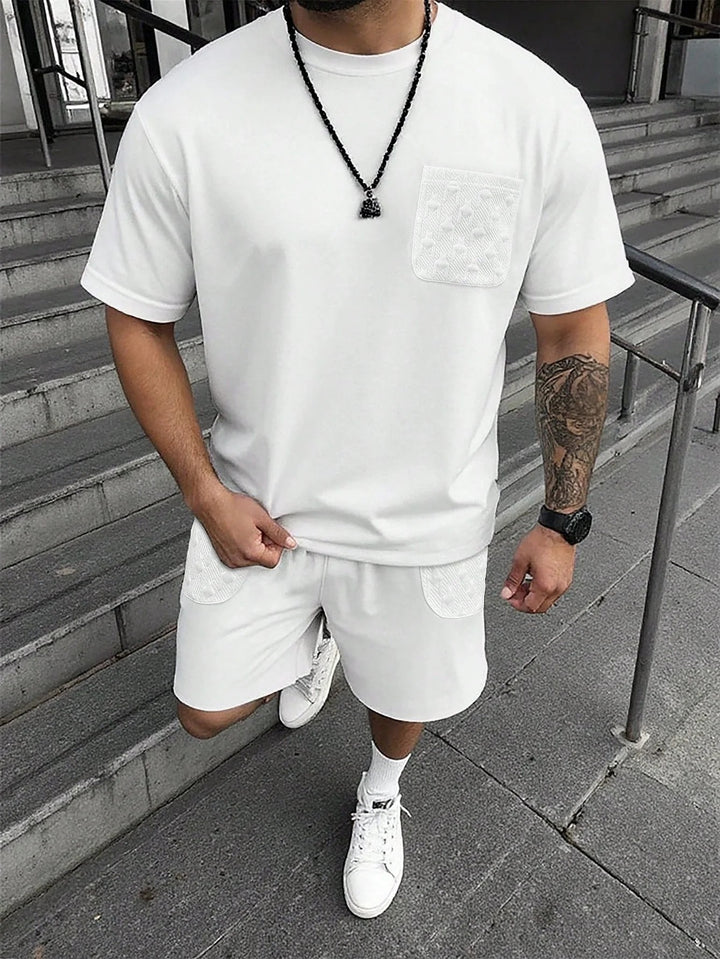 Ariste | Ensemble été pour homme avec t-shirt oversize et short
