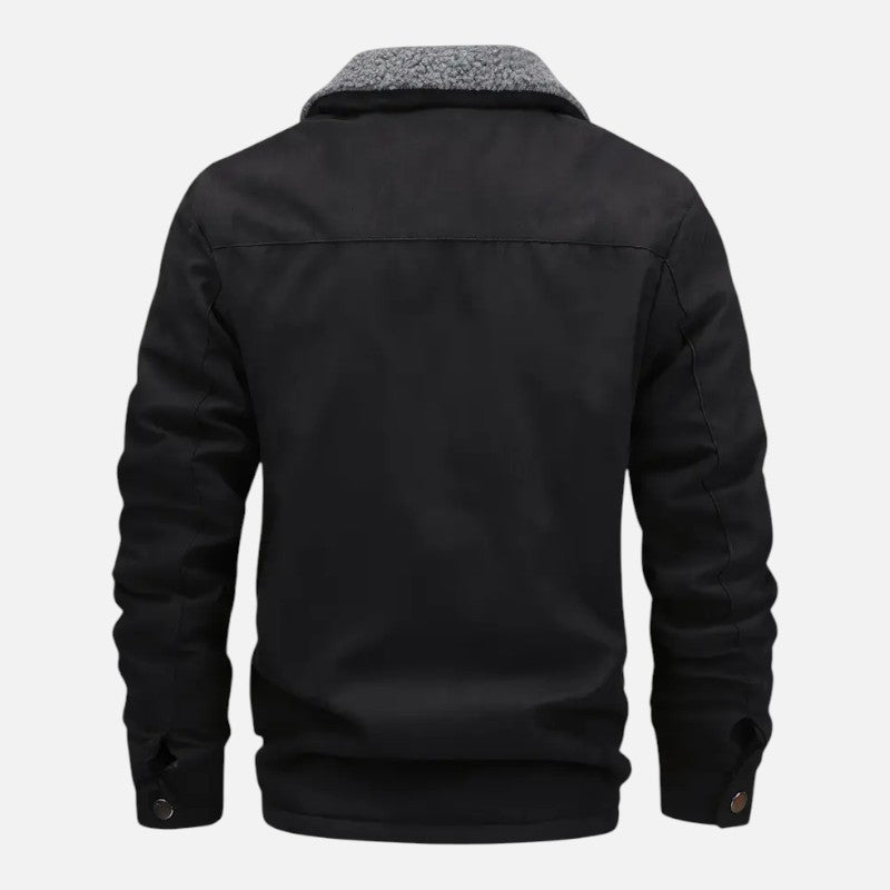 Ariste | Veste d'hiver doublée polaire pour homme