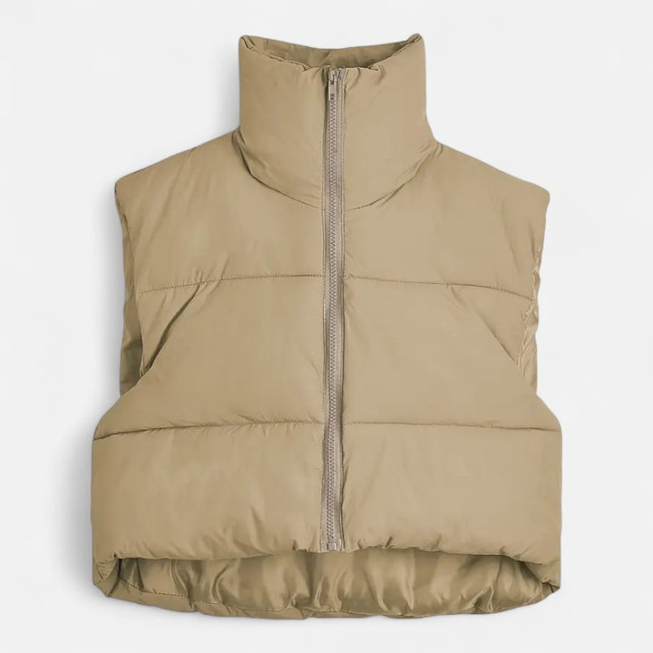 Ariste | Veste sans manches zippée légère pour femme