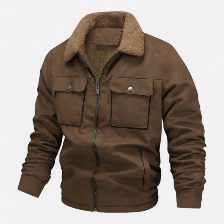 Ariste | Veste d'hiver doublée polaire pour homme