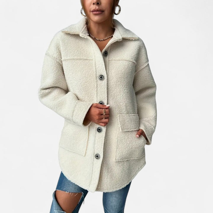 Ariste | Veste teddy décontractée pour femme