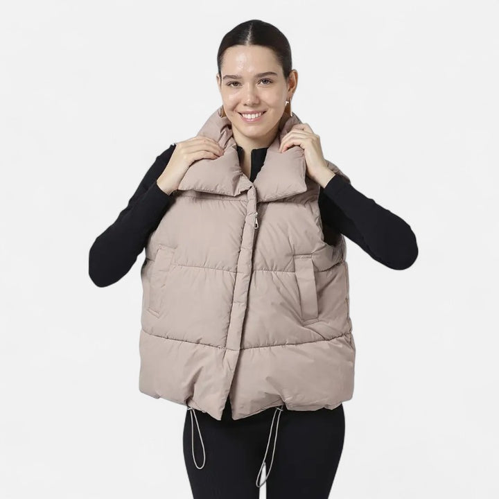 Ariste | Doudoune sans manches oversize pour femme