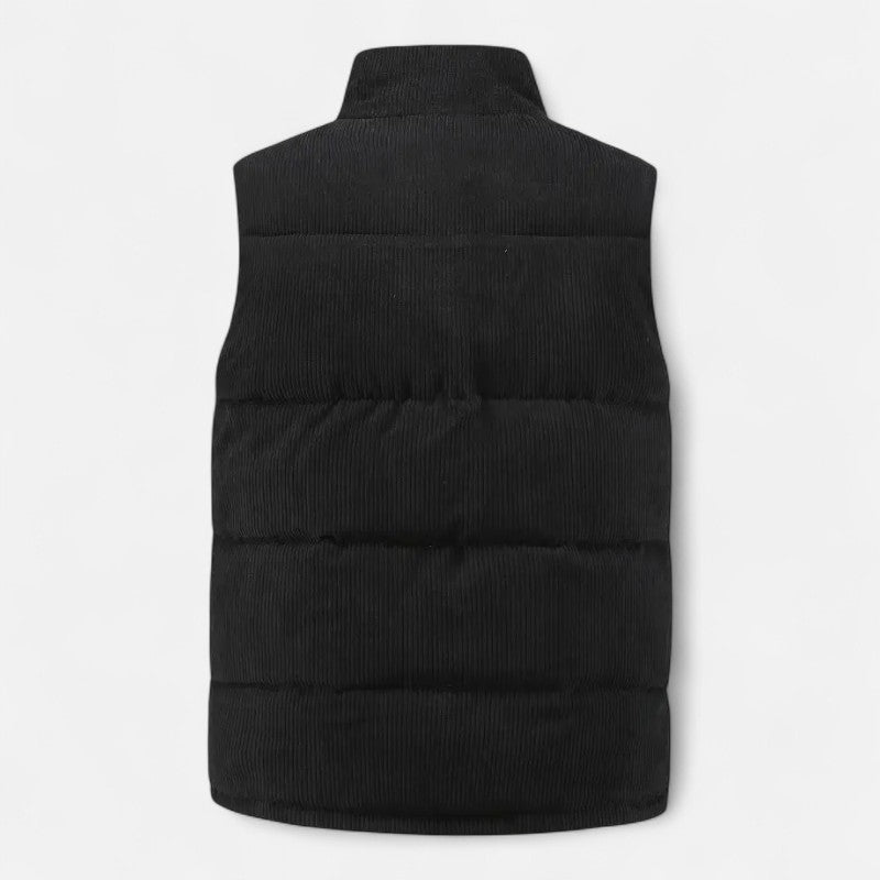 Ariste | Gilet sans manches en velours côtelé pour homme