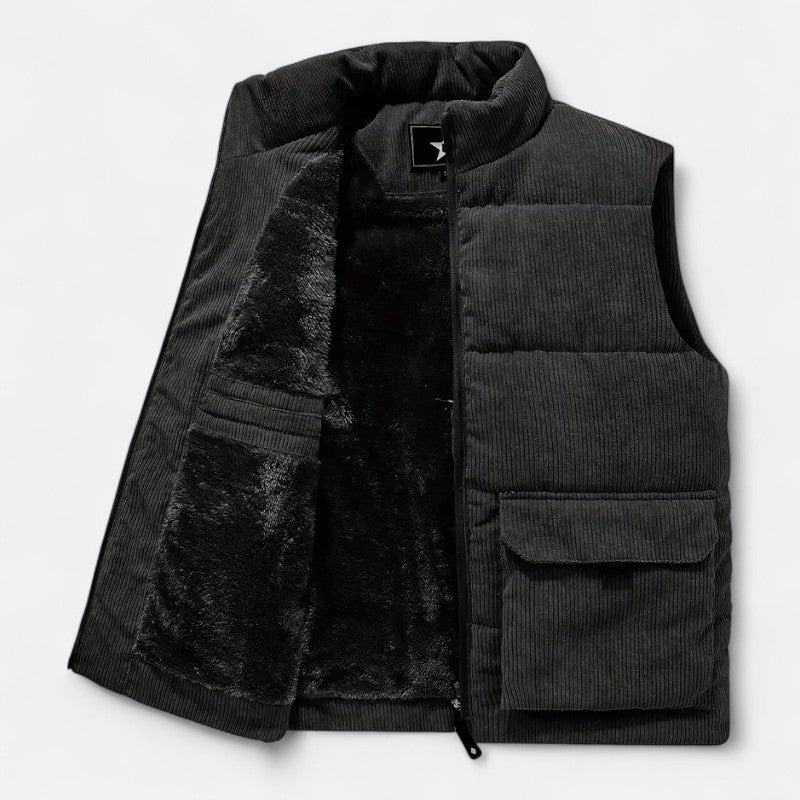 Ariste | Gilet d’hiver sans manches pour homme