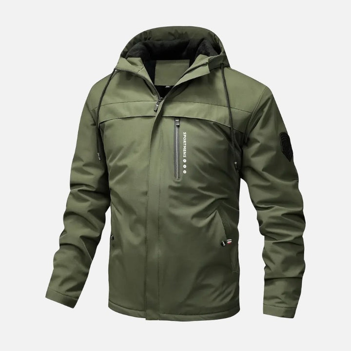 Ariste | Veste polaire chaude à capuche pour homme