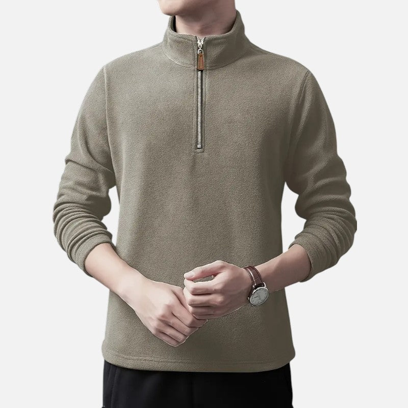 Ariste | Sweat polaire zippé pour homme
