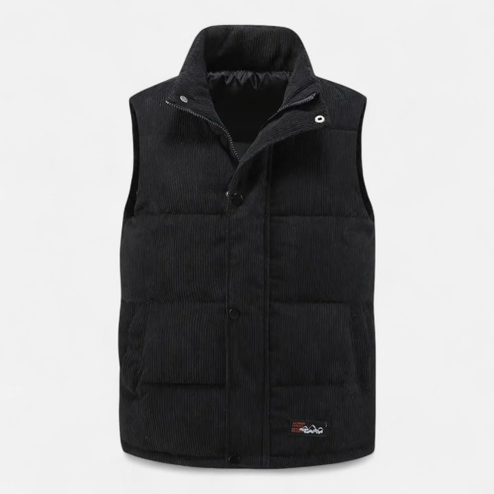 Ariste | Gilet sans manches en velours côtelé pour homme