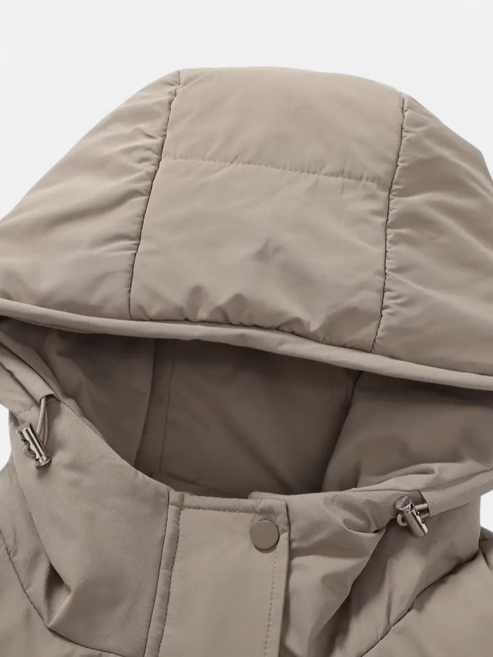 Ariste | Manteau matelassé à capuche pour femme
