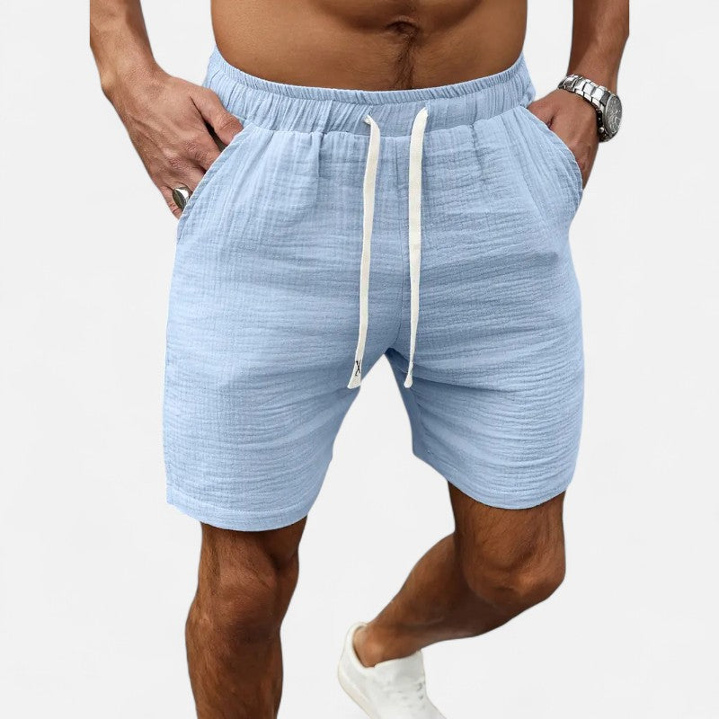 Ariste | Short gaufré léger – Homme