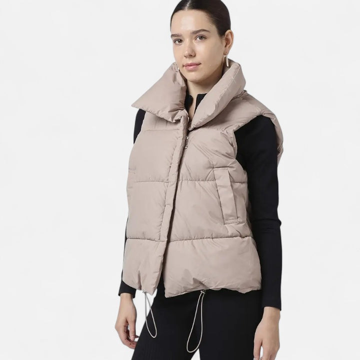 Ariste | Doudoune sans manches oversize pour femme