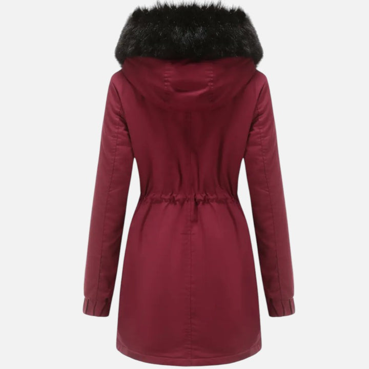 Ariste | Manteau parka pour femme doublé en polaire moelleuse