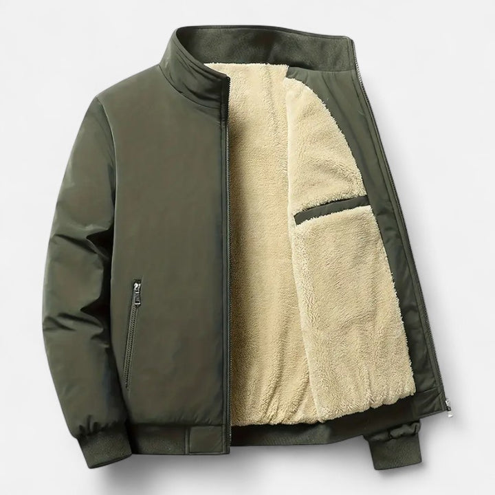 Ariste | Veste d’hiver chaude à col montant pour homme
