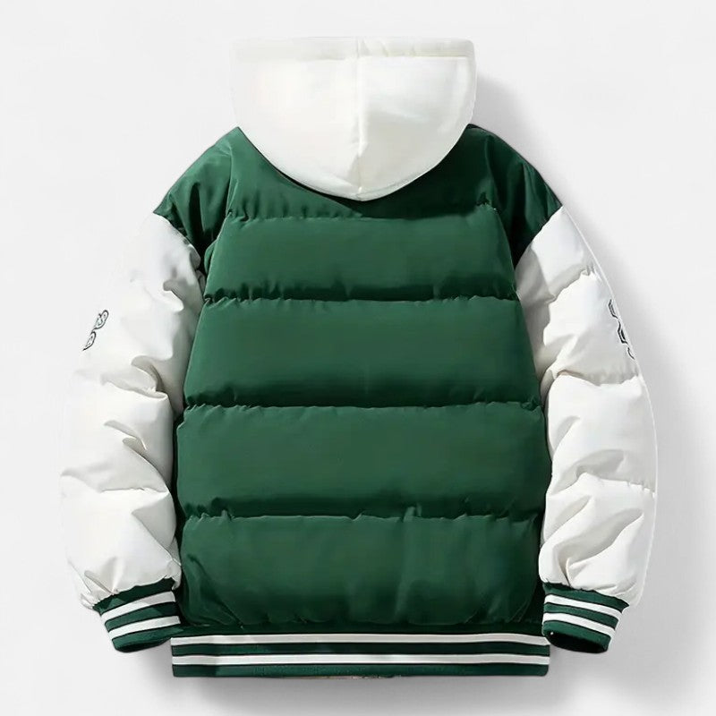 Ariste | Veste “Varsity Puffer” color block pour homme