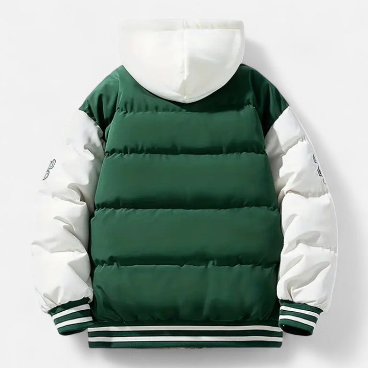Ariste | Veste “Varsity Puffer” color block pour homme
