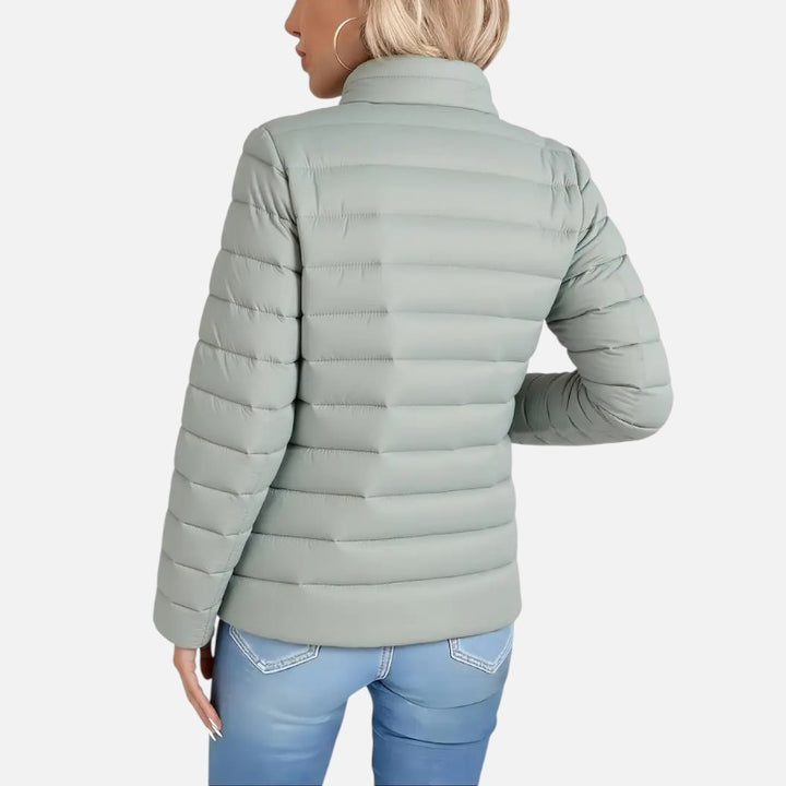 Ariste | Manteau d’hiver léger à col montant pour femme