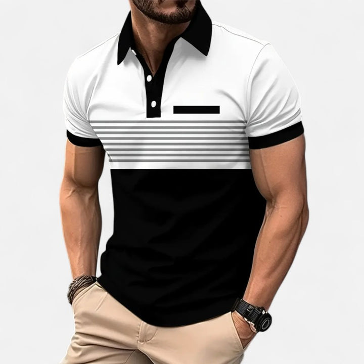 Ariste | Polo à bandes – Homme