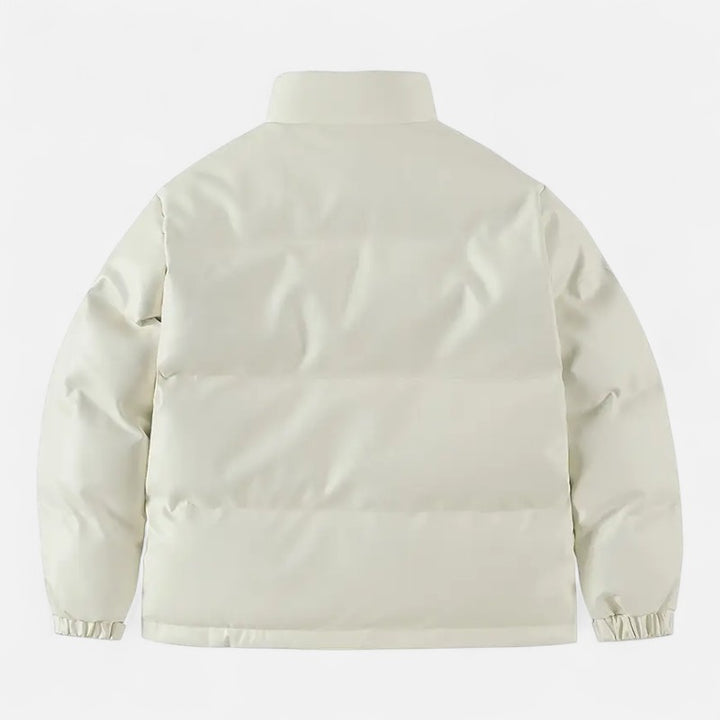 Ariste | Veste courte en PU épais pour homme