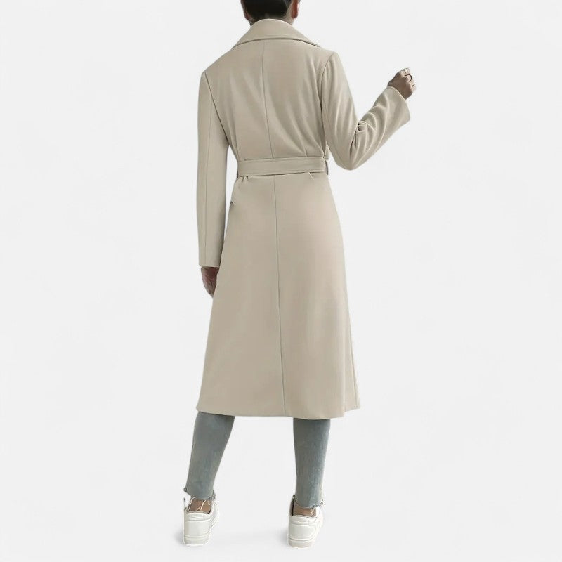 Ariste | Trench-coat élégant à ceinture pour femme