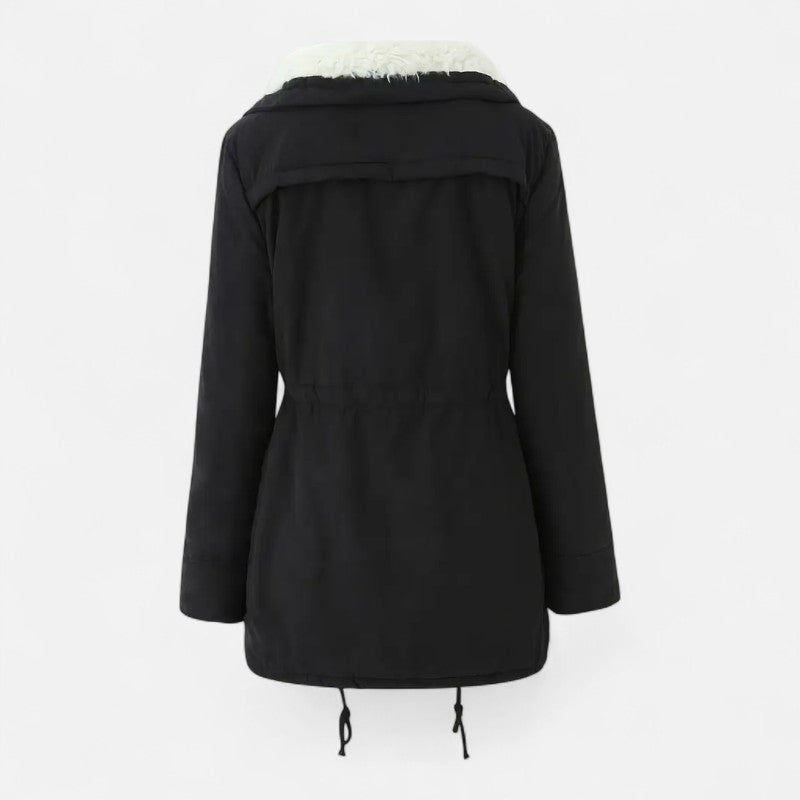 Ariste | Parka mi-longue casual pour femme