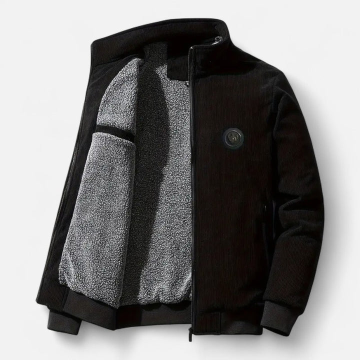 Ariste | Veste en velours côtelé doublée polaire pour homme