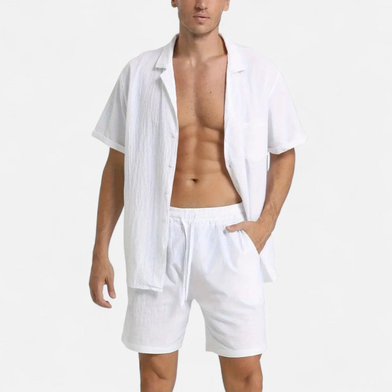Ariste | Short en coton léger – Homme