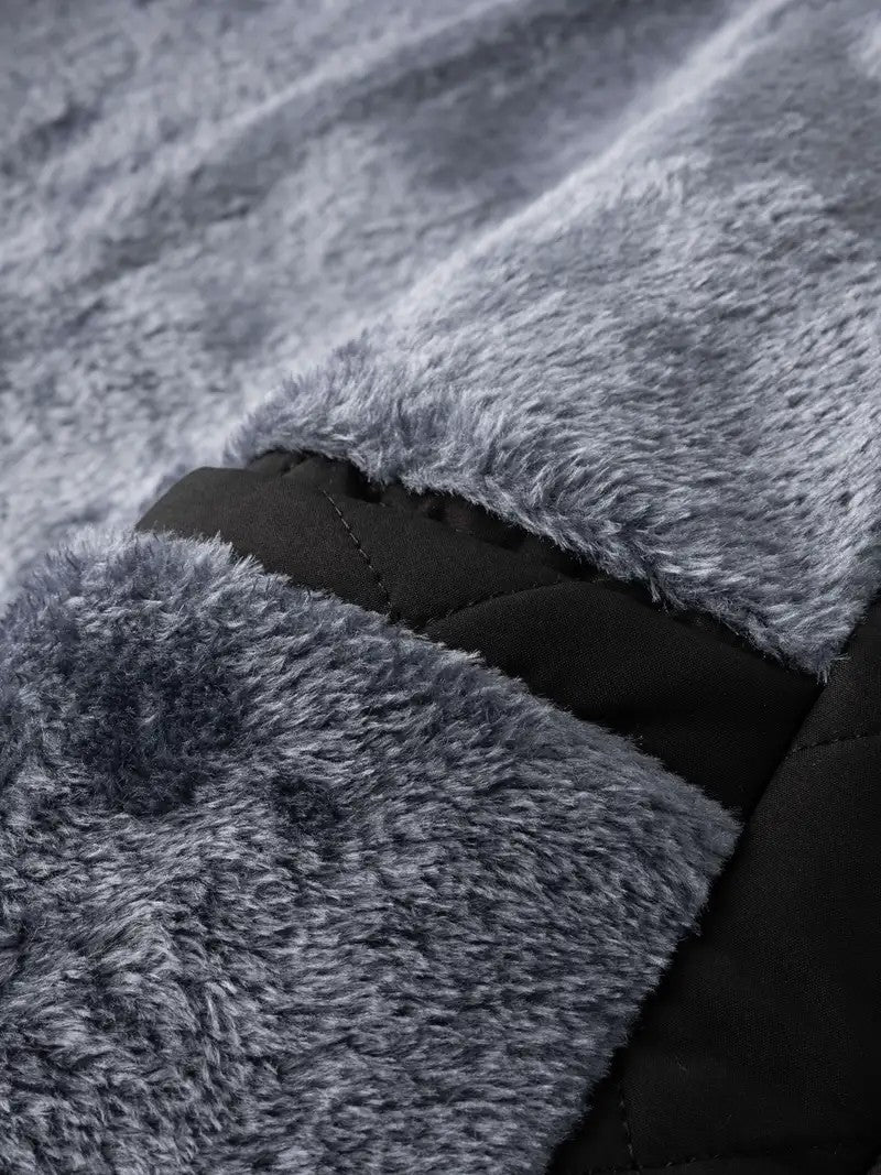 Ariste | Veste d'hiver matelassée doublée polaire pour homme