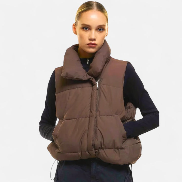 Ariste | Doudoune sans manches oversize pour femme