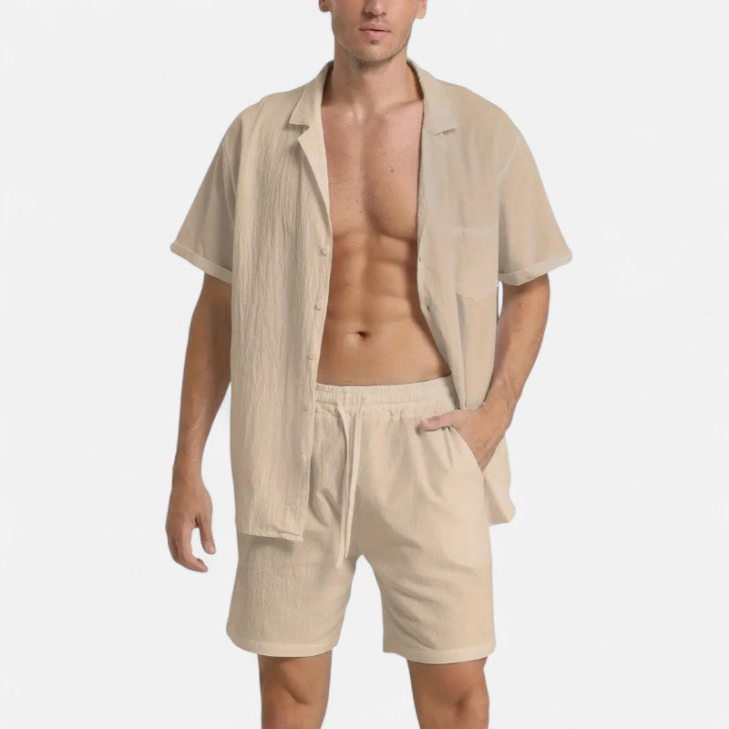 Ariste | Short en coton léger – Homme