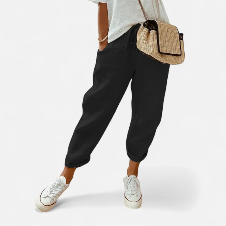 Ariste | Pantalon en Lin Anti-Transpiration pour Femme