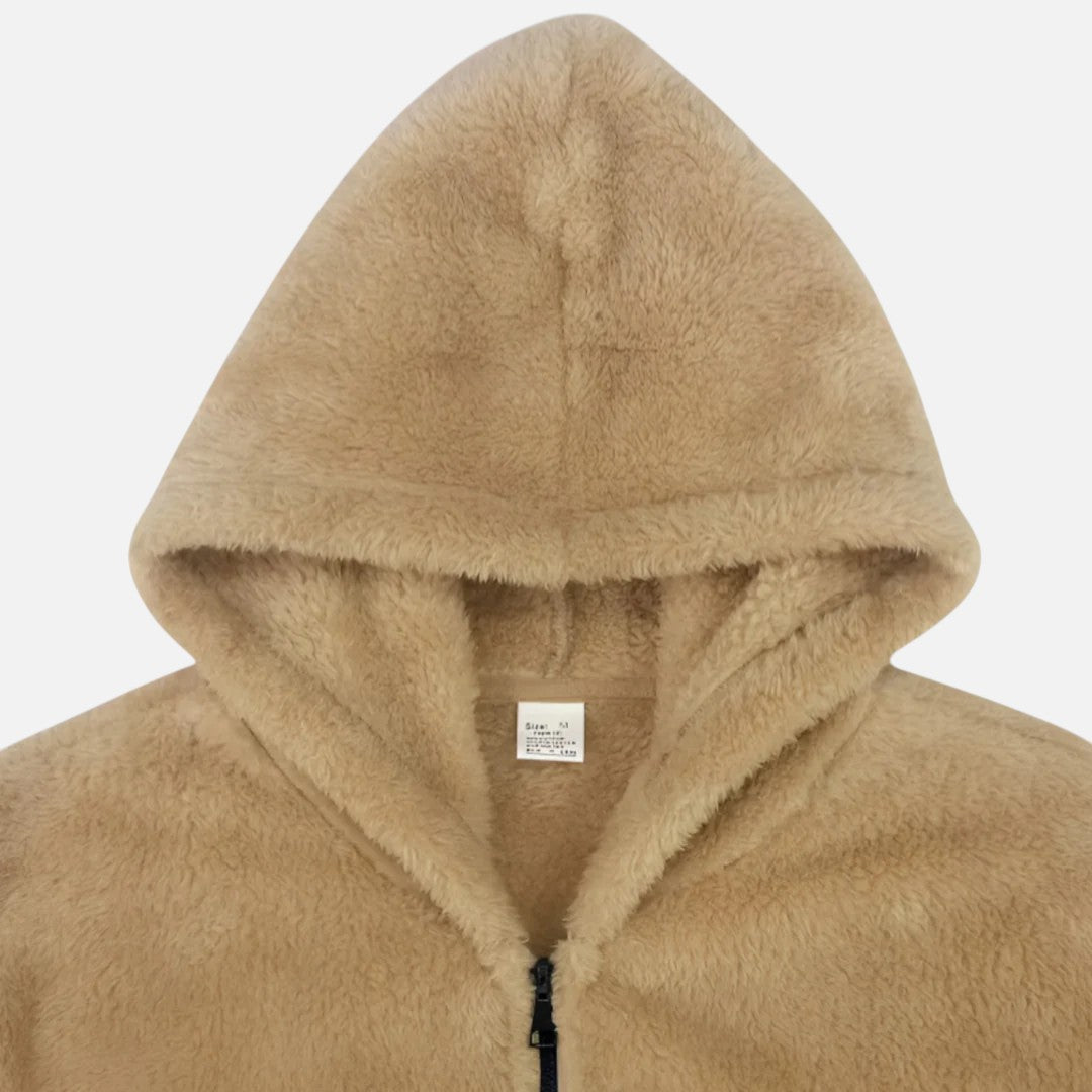 Ariste | Veste à capuche double polaire