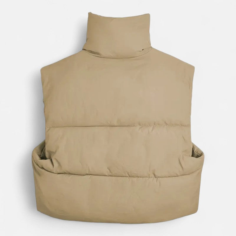 Ariste | Veste sans manches zippée légère pour femme