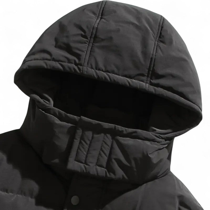 Ariste | Manteau d’hiver pour homme en duvet de canard avec capuche